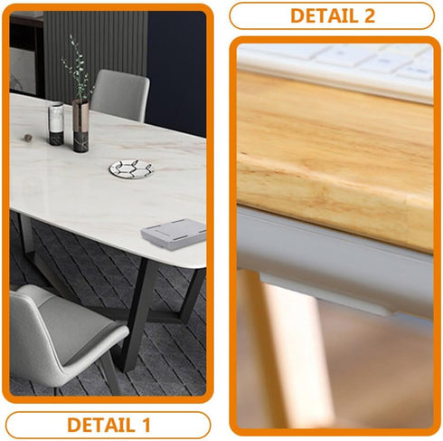 NUOBESTY 2Pcs Punch Storage Box hidden desk drawer under desk storage adhesive desk pencil tray self-stick storage organizer paste drawer for kitc...