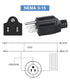 NEMA 5-15P Electrical Replacement Plugs End, Extension Cord Ends 125V 15A 2Pole 3Wire Male Plug?Ground Neutral Generator Plug, 3 Prong Power Repla...