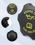 Oil Filler Cap Engine Oil Filler Cap Fit for Jeep Wrangler Grand Cherokee Liberty, Fit for Chrysler/Dodge/Plymouth, Replace 53010654AA 04648831AA...