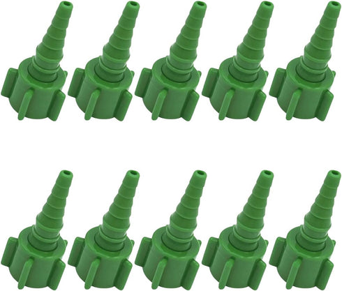 10pk Oxygen Tubing Swivel Nipple Christmas Tree Connectors...