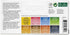 Winsor & Newton Cotman Watercolor Paint Set, 8 Half Pan, Landscape Colors w/ Brush...