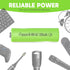 4 Pack Rechargeble 1.2V Ni-MH AA Batteries, Long-Lasting Double A Size Nimh Battery 1300mAh for Outdoor Solar Lights...