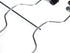 2 Quality Pant Skirt Trouser 4-Tier Pants Metal Hangers Heavy Duty Metal and Clips, Great for Slacks, Trousers, Jeans, Towels (2)...