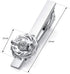 HONEY BEAR Mens Scortland Thistle Flower Tie Clip Bar for Normal Size Gift 5.4cm...