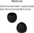 60 Pcs Silicone Earbud Tips Replacement Ear Tips Earbuds Cap for in- Ear Headphones Eartips (Inner Hole from 3.8mm-5.5mm Earphones) Earbud Replace...