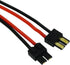 FLASH HOBBY 2PCS Battery Charger Adapter Male to 4.0mm Banana Plug Connector with 14AWG 300mm Cable Wire for RC Crawler, Helicopter & Boat Lipo Ba...