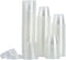 200-1oz Clear Polypropylene Small Plastic Containers | cups | with lids...