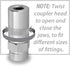 Performance Tool W54226 Flexible Grease Hose for Hard-to-Reach Applications, Fits Most Hand Operated Grease Guns, 4,500 PSI Working Pressure...