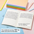feela 16 Pack Composition Notebook Bulk, Kraft Cover Lined Blank College Ruled Travel Journals with Pastel Color Spine For Women Students Office, ...