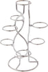 Bard's Silver Egg Stand/Holder, 7 Egg Display, 1.375" Diameter...
