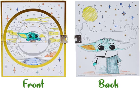 Disney Star Wars Baby Yoda Mandalorian Storage Keepsake Box Craft Kit Activity Set for Kids...