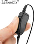 RDU4100 Earpiece,Compatible with Motorola RDM2070D CLS1110 CLS1410 CP185 CP200D 2 Way Radio with Mic PTT Walkie Talkie Headset Security Acoustic T...