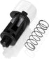 Shifter Shift Button Knob Repair Kit with Spring Compatible with Honda 1998 1999 2000 2001 2002 Accord Automatic Transmission 54132-S84-A81...