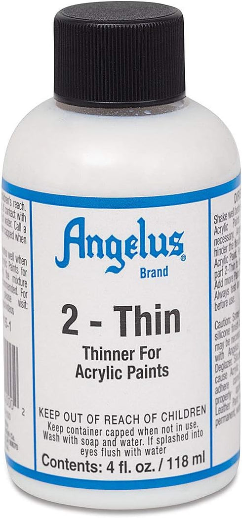 Angelus Brand 2-Thin Acrylic Leather Paint Thinner 4 oz...