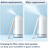 24PCS Humidifier Filters Sticks 3.14'' Replacements Cotton Stick Small Humidifier Filter Stick for INVODA Volcano Mini Cool Mist Humidifiers (24 P...