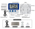 Reptile Thermometer Hygrometer with High Low Temperature Alarm Digital Aquarium Thermometer Temperature Humidity Meter Gauge for Reptile Tanks, Te...