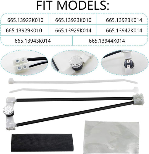 MAYITOP W10402110 Dishwasher Fuse for Whirlpool Kenmore Kitchen Aid W10258275 AP4423189 PS2360984