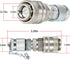 Hydraulic Pressure Test Coupling Kit Fits for Parker PD Series Coupler, Caterpillar Case John Deere Excavator Construction Machinery...