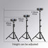 Projector Tripod Stand, Portable Tripod Mount Floor Stand 17" to 39", Folding Floor Tripod Stand, Outdoor Stand for Small Projector,Camera, Webcam...