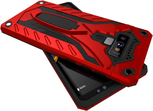 Kitoo Designed for Samsung Galaxy Note 9 Case with Kickstand, Military Grade Protection- Red...