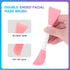 Face Mask Applicator, 2 Pcs Reusable Silicone Facial Scrubber Brushes for Applying Skin Care Products Beauty Skincare Supplies Tool Massage Spatul...