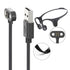 Charger Adapter Replacement 5V USB Charger Cord Earphone Magnetic Suction Charging for Mojawa Run Plus...