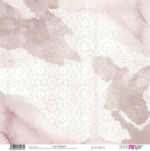 Papers For You - Scrapbooking Paper Kit in Portuguese | Collection "A Magical Day Blond Haired Girl" | Includes 10 Double Sided Papers with Differ...