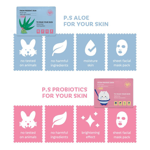 Vegan Sheet Mask 12 Combo (Pack of 12), Korean Facial Mask Sheet Skincare, Moisturizing, Soothing, Anti-aging, Regenerating Facial mask, Beauty Ma...