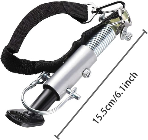 Universal Bicycle Trailer Coupler Bike Trailer Hitch Attachment Hitch Linker Connector Adapter Rear Rack Quick Release Accessories for Instep & Sc...
