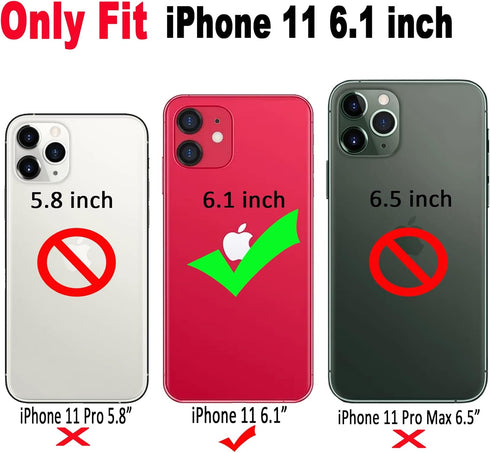 Qokey Compatible for iPhone 11 Case,Cute Flower Case for Girls Women Shell Pattern Sparkle Crystal Translucent Soft Fit TPU Phone Cover for iPhone...