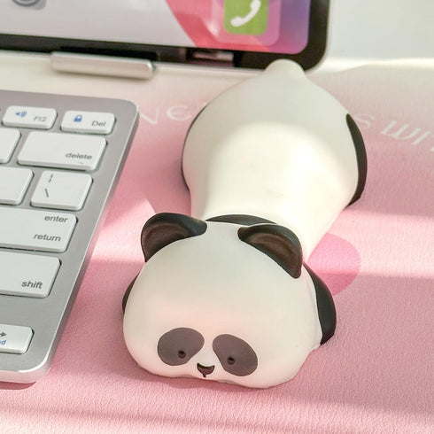 Upgrade Ergonomic Memory Foam Wrist Rest Support for Mouse Computer Arm Rest for Desk Cute Animals Wrist Pad Office Supplies Slow Rising PU Wrist ...