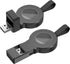 2 Pack Wireless Chargers Compatible for Apple Watch Portable USB Magnetic iWatch Charger,Travel Cordless Charger Fast Charging for Apple Watch Ser...