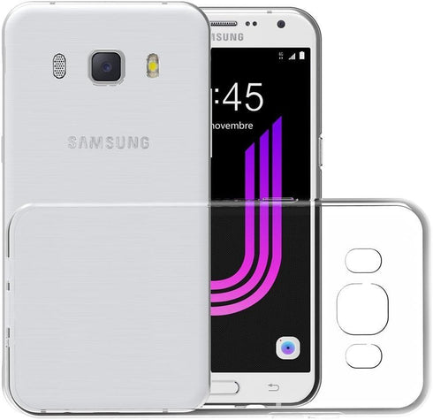 MaiJin Case for Samsung Galaxy J7 2016 (5.5 inch) Soft TPU Rubber Gel Bumper Transparent Back Cover...