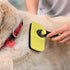 Self-Cleaning Grooming Brush for Dogs and Cats, Retractable Bristles for Easy Hair and Fur Removal - 7.5" Size...