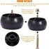 CY CHAOYA 4 Deck Mower Wheels Kit for Replaces 734-04155 Toro 112-0677 72-025 210-275 5" Deck Wheels with Shoulder Bolts Locknuts Pack of 4...