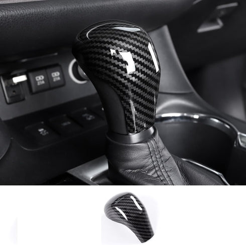 New Interior Trim Center Gear Shift Knob Cover Accessories for Toyota Tacoma 2016-2023 Highlander 2014-2019 (Carbon Fiber Print)...