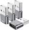 USB C Female to USB Male Adapter (4-Pack), Type C to USB A Charger Converter for iPhone 15 14 13 12 11 Plus Pro Max, Samsung Galaxy S24 S23 S22 Ul...