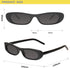 mosanana Elongated Narrow Cat Eye Sunglasses for Women MS52357...