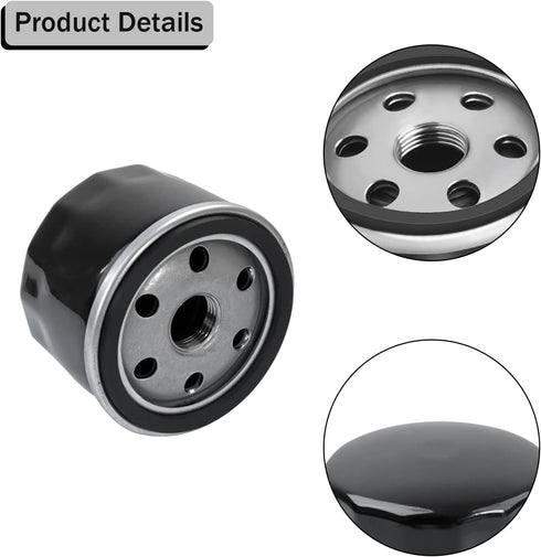 49065-0721 Oil Filter Compatiable with Kawasaki FR730V FX730V FR691V FS691V FR600V FX691V FS651V FR651V FX600V Engines Replace 49065-7007 1Pcs...