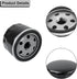 49065-0721 Oil Filter Compatiable with Kawasaki FR730V FX730V FR691V FS691V FR600V FX691V FS651V FR651V FX600V Engines Replace 49065-7007 1Pcs...