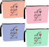 4Pcs Girls Trip Gifts Favors Weekend Bag Funny Makeup Bag Girls Weekend Gifts Friendship Gifts Weekender Bags for Women Girls Bridesmaid Cosmetic ...