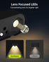Solar Fence Lights, 50 Lumens Bright Lens LED Solar Lights Outdoor Waterproof, Warm White/Cool White/RGB Mode, Solar Lights for Fence, Deck, Wall,...