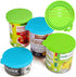 ZukoCert 4-Pack Cat Dog Food Can Lids, Pet Food Can Lids Fit Three Different Size Standards, With Two Spoons, Fits Most Cat And Dog Cans...