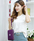 Women's Nylon Cell Phone Purse Small Crossbody Shoulder Bag 3 Layer Wristlet Wallet Zipper Clutch Purse...