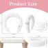 Skincare Headband Wrist Bands for Washing Face, Sponge Spa Face Wash Headband & Wristband Gift Set, Puffy Makeup Headbands Hair Band for Women for...