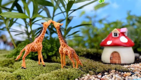 Miniature Fairy Garden Figurines Accessories, Micro Landscape, Plant Pots & Bonsai Craft Decor 2PCS...