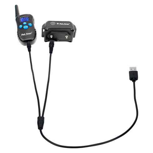 USB Charger Cable for PetSpy, IPETS, Petrainer, TrainPro, PETTECH Electronic Training Collar & Dog Shock Collar, Charging Cord with 2 DC Barrel Co...