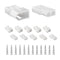 JRready ST6415 Standard.093" Pin and Socket Power Connectors 2 Circuits (6 Matched Sets), 14-20 AWG, Compatible with Molex Standard.093" 2 Pin Mal...