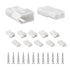 JRready ST6415 Standard.093" Pin and Socket Power Connectors 2 Circuits (6 Matched Sets), 14-20 AWG, Compatible with Molex Standard.093" 2 Pin Mal...