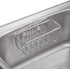 Sink Caddy Sponge Holder for Kitchen Sink 2 Suspension Options(Suction Cups and Adhesive Hook), SUS304 Stainless Steel, Silver...